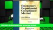 PDF [FREE] DOWNLOAD  Emergency Department Compliance Manual, 2008 FOR IPAD