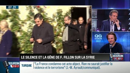 QG Bourdin 2017 : Le silence et la gêne de François Fillon sur la Syrie – 20/12