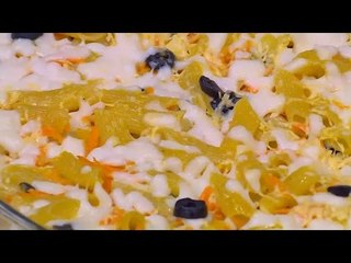 مكرونة بالجزر والجبنة | نجلاء الشرشابي