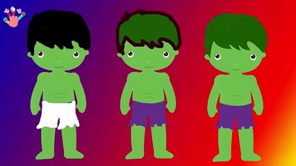 HULK VS RED HULK COLORS! Yellow, Green, Blue & Black Batman Disney Pixar Cars