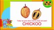 Learn How to draw a CHICKOO Fruit | Kids Drawings | Drawing Fruits With Kids | Tada-dada Art Club