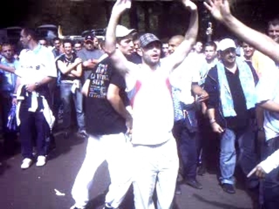 PSG-OM 2007 OLYMPIQUE-DE-MARSEILLE avant le match