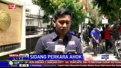 JPU Tolak Seluruh Keberatan Ahok