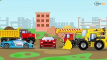 Diggers Cartoon and Big Truck | Construction Trucks & Service Vehicles Cartoons for children