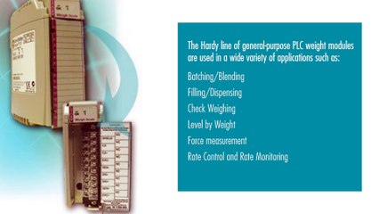 Weight Scale Modules for Various Applications