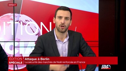 Berlin - Marché de Noël : "beaucoup de raisons" de penser à un attentat, le passager identifié