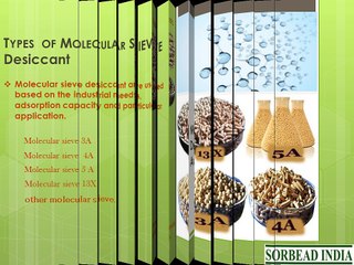 Molecular Sieve Desiccant for drying agent