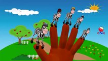 Finger Family Nursery Rhymes for Children Zebra Cartoon and Finger Family Children Nursery Rhymes