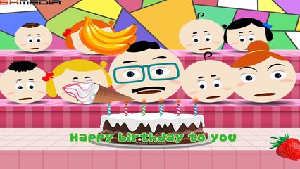 Happy Birthday karaoke song with lyrics | Family Style | Nursery Rhymes | Ultra HD 4K Music Video