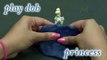 MagiClip Disney Princess Cinderellas Royal Carriage Magic-Clip Play-Doh Elsa Anna Ariel Cenicienta