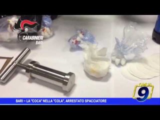 Bari |  La "coca" nella "cola", arrestato spacciatore