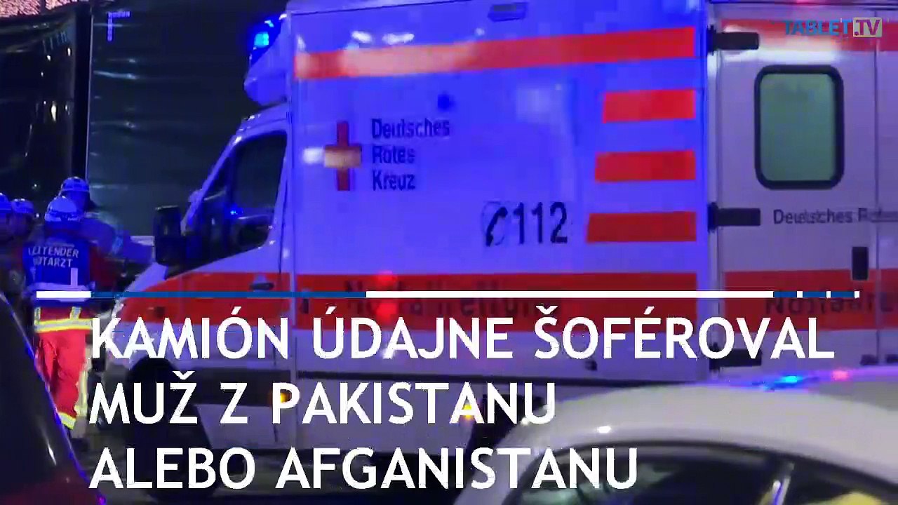 TRAGEDIA NA VIANOCNYCH TRHOCH V BERLINE