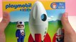 Playmobil 123 Mondrakete 6776 Unboxing und Demo - Wir fliegen ins Weltall!