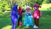 PJ Masks Gekko and Romeo with Frozen Olaf - PJ Masks Adventures with Paw Patrol and Spiderman
