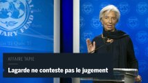 Reconnue coupable mais dispensée de peine, Christine Lagarde ne contestera pas le jugement