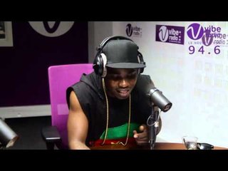 Franko (Coller la petite) chante pour le christ à Vibe Radio !!!