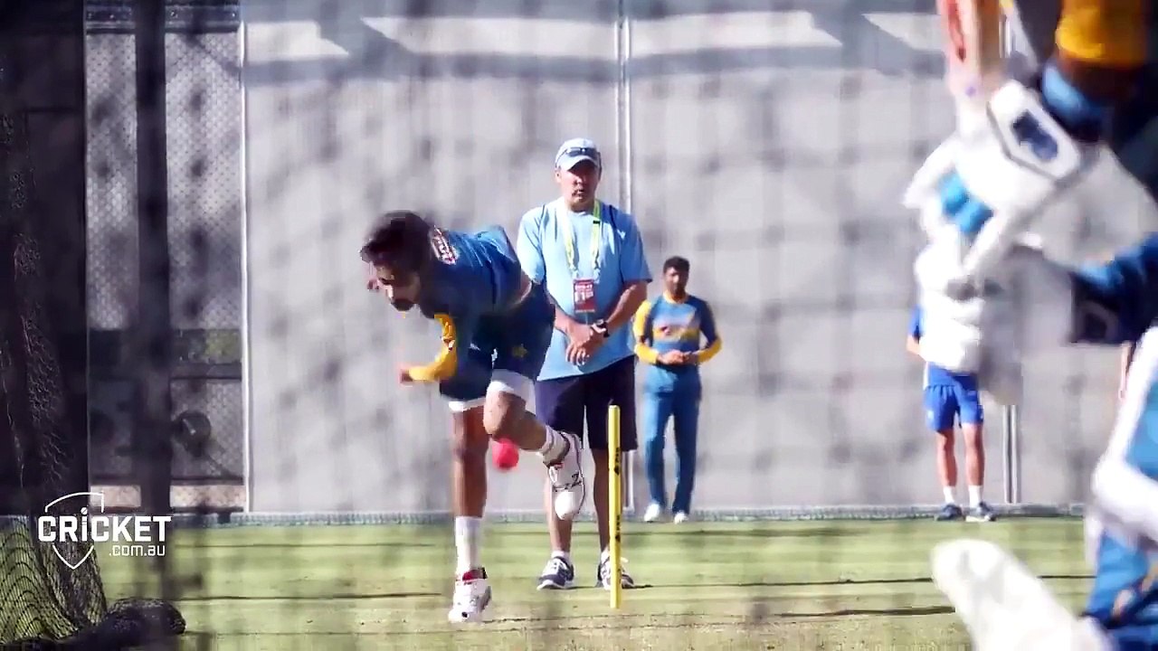 Australian players Parising Asad Shafiq and Pakistani Players