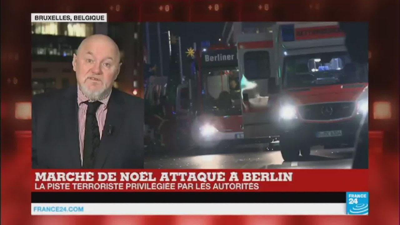 Attaque à Berlin : Interview Claude Moniquet