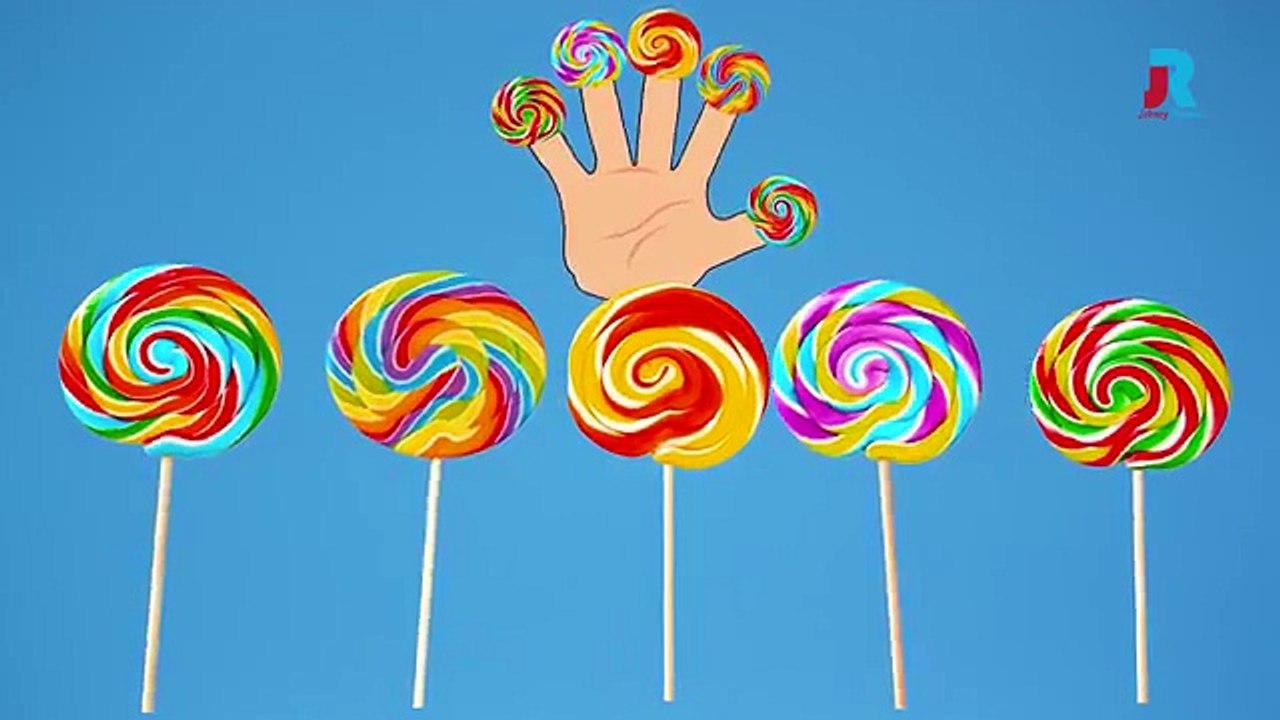 LOLLIPOP Finger Family | Finger Family Cartoon Animation Nursery Rhymes For Children