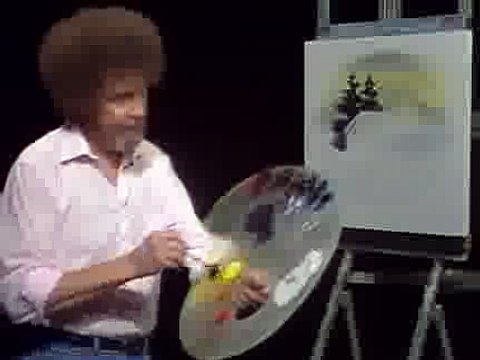 Bob Ross Covered Bridge Oval (Season 19 Episode 7)