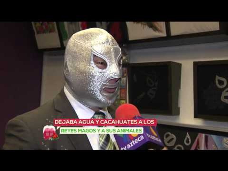 Hijo del Santo recuerda noches de Reyes en su infancia