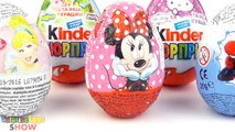 5 Surprise Eggs Smeshariki Luntik Disney Princess Kinder Surprise Hello Kitty Spiderman Minnie