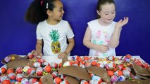 BASHING Giant Chocolate Kinder Surprise Egg 100  Kinder Eggs - Angry Birds - Monster High