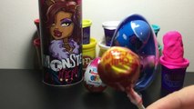 4 Ovos Surpresas Peppa Pig Monster High Ovo Kinder Surprise Eggs