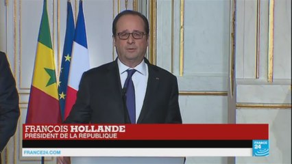 François Hollande s'exprime suite à l'attaque contre un marché de Noël à Berlin