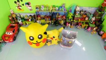 Giant Pikachu Pokemon Play Doh Surprise Egg DCTC Disney Cars Toy Club Playdough Videos
