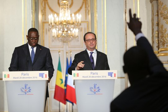 Déclaration conjointe avec M. Macky Sall, président du Sénégal