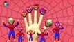 Spiderman Finger Family | Super Hero Finger Family | Finger Family Rhymes For Kids | Cartoon Rhymes