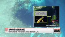 China returns seized U.S. drone