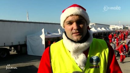 Solidarité : La Balade des Pères Noël 2016 (Vendée)