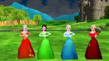 Ringa Ringa Roses Nursery Rhyme Frozen Cartoons | Frozen Children Nursery Rhymes 3D Animation Videos