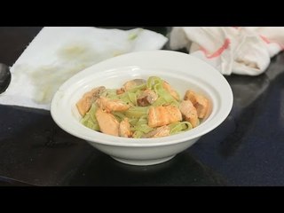 مكرونة بالسالمون والبيستو | وسام مسعود