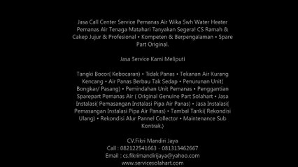 Service Wika Swh Cibubur | Service Center (082122541663)