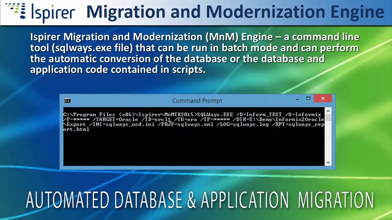 Die Demo der Migration einer Datenbank von Microsoft SQL Server nach PostgreSQL