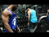 Indian Bodybuilders Shoulder Workout in Gym 2016 - Mohsin Khan Shoulder Set 2016