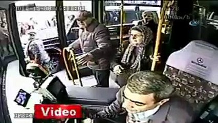 Burak Yilmaz gets into a brawl with a public bus driver