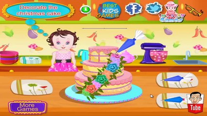 ᴴᴰ ღ Baby Video ღ - Baby Lisi X-Mas Cake Episode - Baby Games (ST)