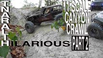 Canyon trail hilarant 11 rc scale 4x4 crawlers dans crevasses collines de sable abbaretz : part 3