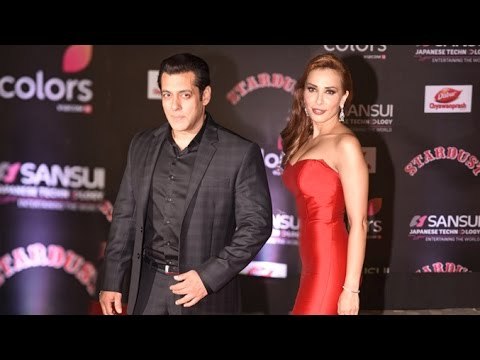 Salman Khan Brings Girlfriend Lulia Vantur To Colors Stardust Awards 2017 Red Carpet