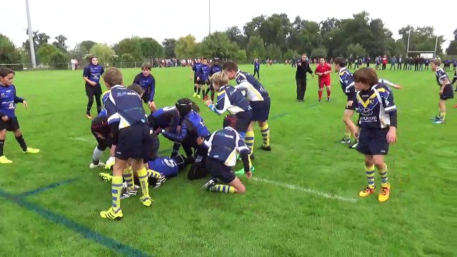 match chauray rsr , 1ere mi temps accroché moins de 12 à cognac