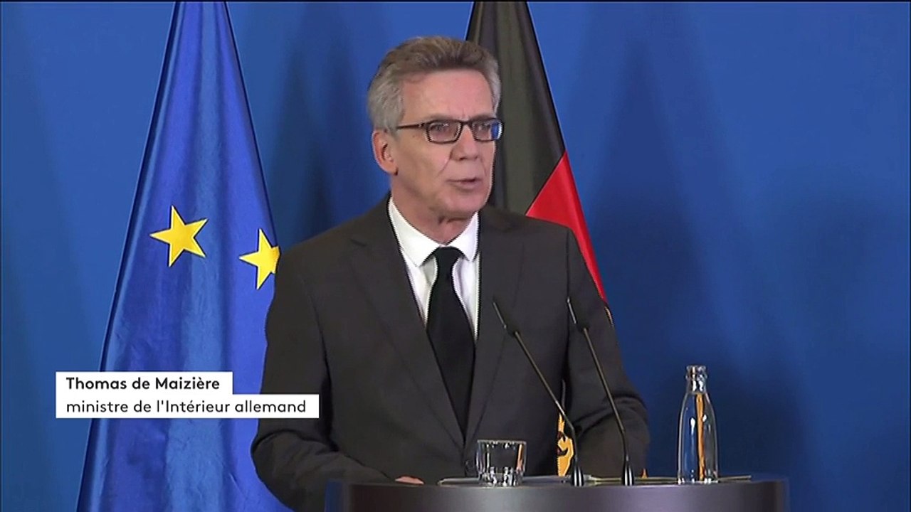Attaque à Berlin : "Nous n'avons plus aucun doute, il s'agit d'un attentat", affirme le ministre de l'Intérieur allemand