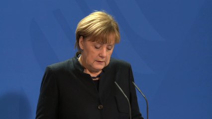 Merkel : l'attaque sur un marché de Noël est "un acte terroriste"