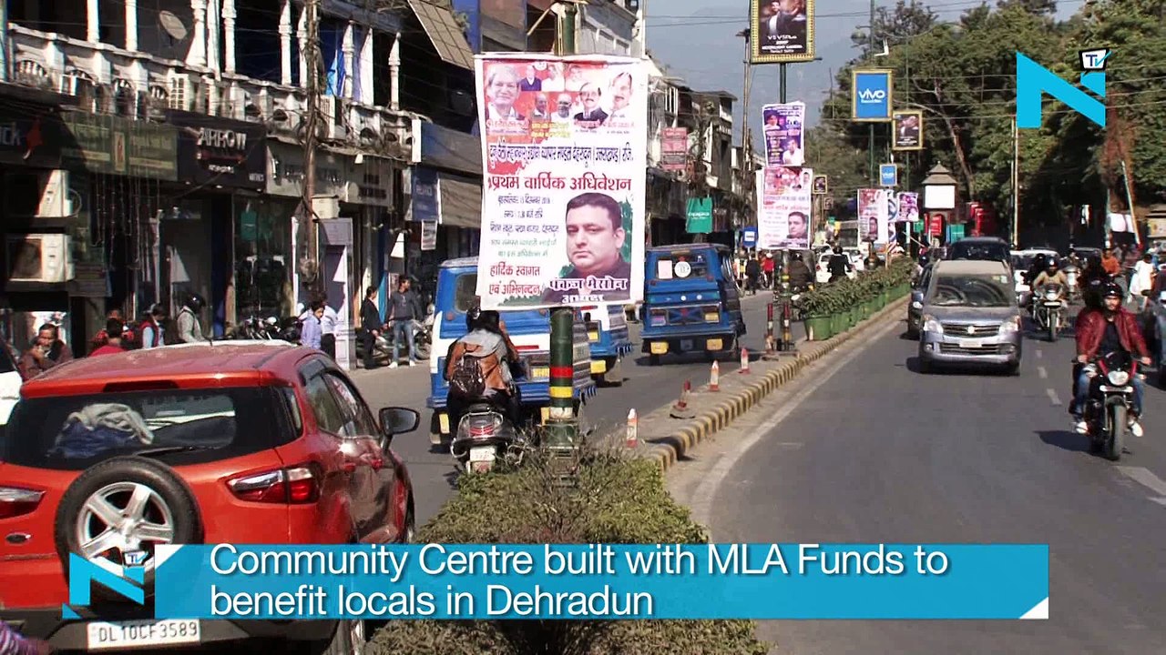 Community Centre built with MLA Funds to benefit locals in Dehradun
