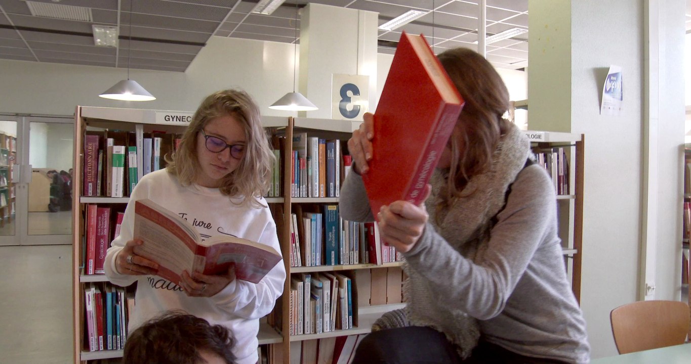 Voeux 2017 de la faculté de médecine de Nice - BU - Mannequin Challenge