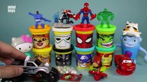Marvel Star Wars Play Doh Can Heads Surprise Learn Colours Kinder Joy Avengers Cars Hello Kitty Toys