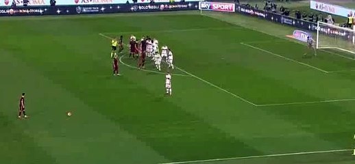 Rudiger A. Goal - AS Roma 1 - 0 AC Milan - 09-01-2016 SUHD